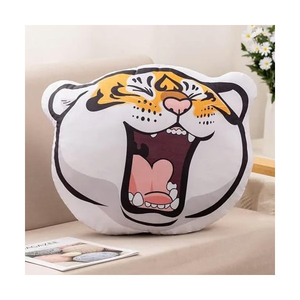 NOpinz Oreillers, Coussins Tigre Mignons, Jouets en Peluche, Animaux en Peluche Tigre, décoration de la Maison, oreillers câl