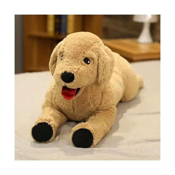 SaruEL Oreiller en Peluche Animal Chien de Haute qualité Labrador Jouet en Peluche Peluche Douce poupée Mignonne pour Enfants