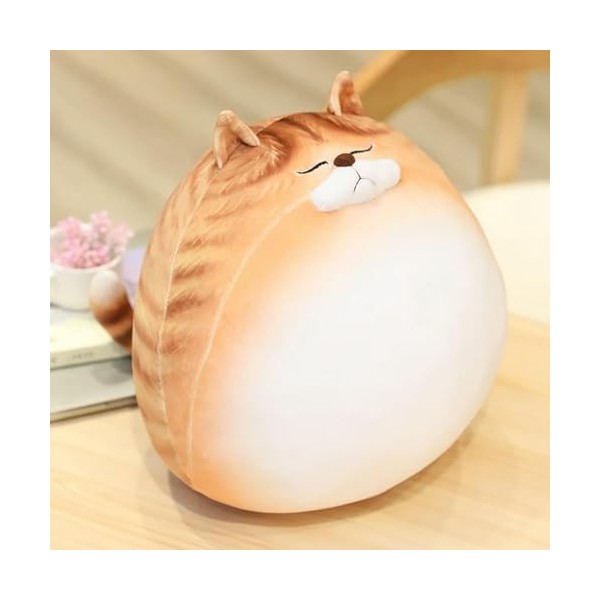SaruEL Dessin animé en Peluche Mignon Chat en Peluche Jouet en Peluche Animal Chat poupée Oreiller Doux Coussin de siège Cade
