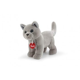 Trudi- Peluche Chat, 21038, Gris