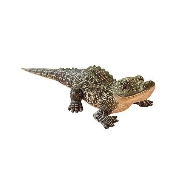 Faxianther Crocodile en Peluche Geant 100 cm Faux Crocodile Jouet Doux et Moelleux Cadeau pour Enfants et Adultes