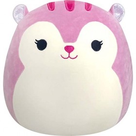 Sélection: Jazwares Squishmallow 19 cm - Série 13 - Peluche douce Kelly Toys + carte postale gratuite Allina lécureuil - 19