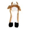 Gadpiparty 2 Pièces Chapeau De Vache Oreilles Mobiles Chapeau Doreille De Vache Sauteuse Costumes Pour Adultes Chapeau De Co