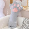 Moelleux Doux Chat Patte Long Oreiller en Peluche Ours Patte Animal en Peluche Jouets Canapé Coussin Chaud Lit Décoration Enf