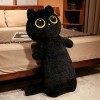 EacTEL Nouveau kawaii doux long chat oreiller peluche enfants jouet jeter oreiller coussin poupée enfants cadeau danniversai
