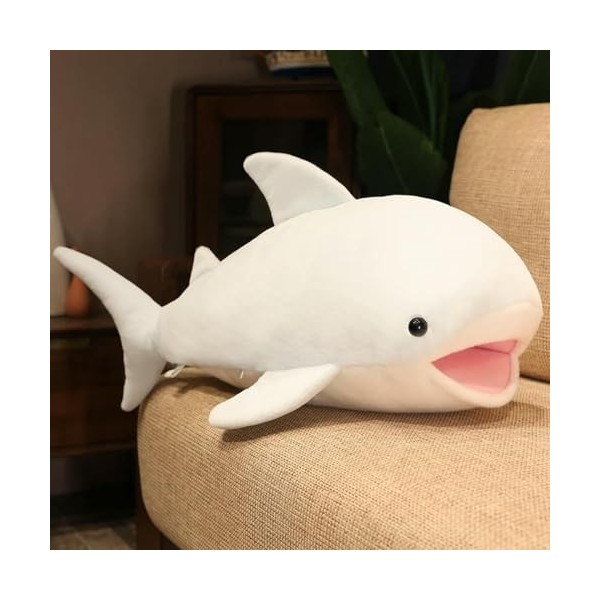 SaruEL Baleine Géante Peluche Jouet Mer Animal Peluche Poupée Étreindre Requin Oreiller Enfants Anniversaire Cadeau De Noël 7