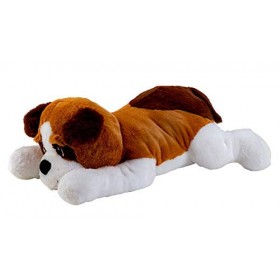 Lifestyle & More Chien géant en Peluche Ours en Peluche XXL 80 cm de Long Doux et velouté - à Aimer