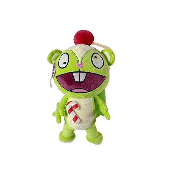 Jouets en Peluche Happy Tree Friends De 28 Cm, Flaky Flippy HTF Poupées en Peluche Anime, Figurine en Peluche De Dessin Animé