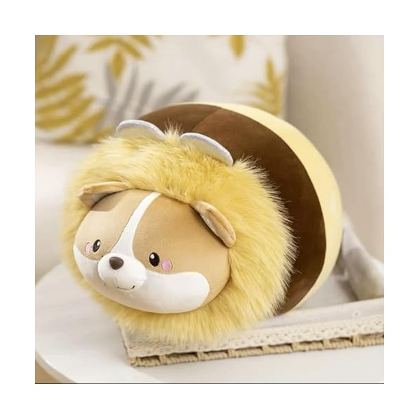 GagaLu Super Mignon Abeille Peluche Jouet en Peluche Vache Corgi Abeille poupée Jouet Cadeau d’Anniversaire de Noël pour Les