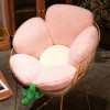 GagaLu Coussins en Peluche Fleur de Grande Taille, pétales de Plantes, Coussins d’Hiver Confortables, Jouets en Peluche Super
