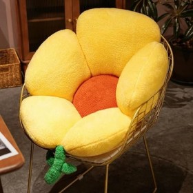 GagaLu Coussins en Peluche Fleur de Grande Taille, pétales de Plantes, Coussins d’Hiver Confortables, Jouets en Peluche Super
