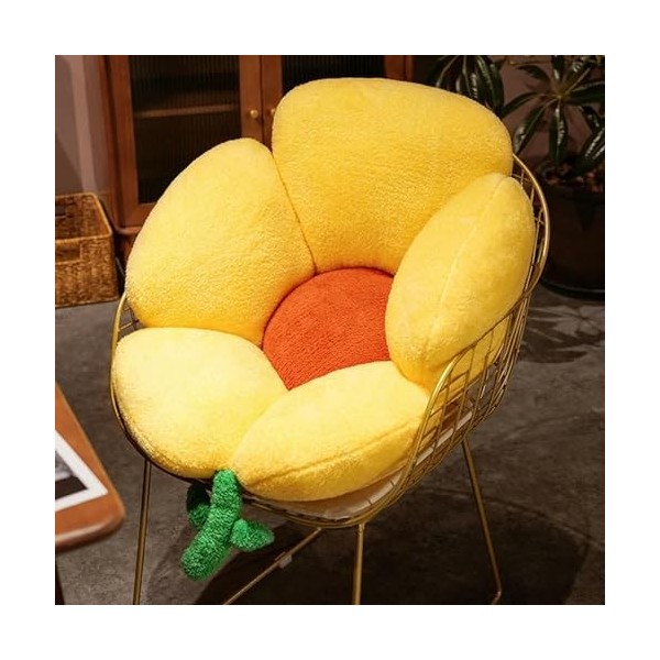 GagaLu Coussins en Peluche Fleur de Grande Taille, pétales de Plantes, Coussins d’Hiver Confortables, Jouets en Peluche Super