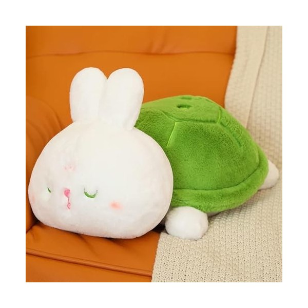 Nouveau Peluche Lapin Tortue Jouets Super Mignon Lapin Oreiller Porte-clés Poupées Peluche Doux Animal Coussin pour Bébé Fill