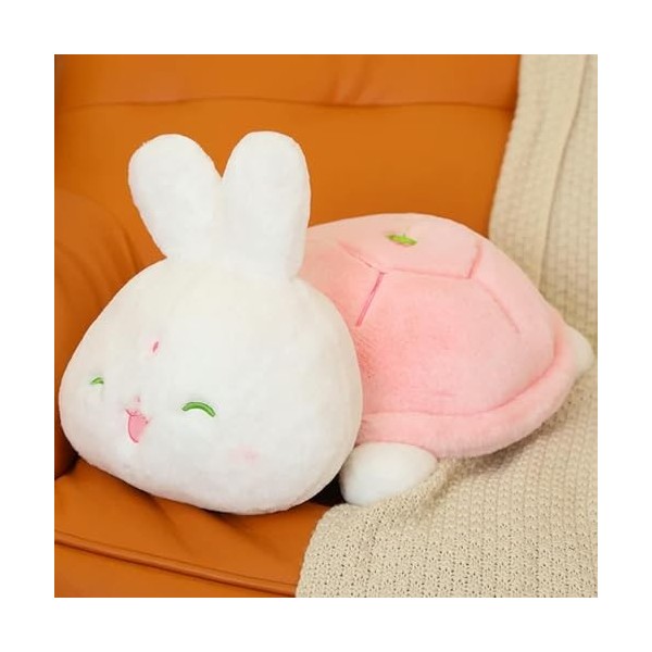 Nouveau Peluche Lapin Tortue Jouets Super Mignon Lapin Oreiller Porte-clés Poupées Peluche Doux Animal Coussin pour Bébé Fill