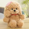 KiLoom Doux Réel Vie Teddy Chien Caniche Jouets en Peluche Suffed Animal Poupée pour Noël Cadeau D’Anniversaire Bébé Apaisant