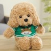 KiLoom Doux Réel Vie Teddy Chien Caniche Jouets en Peluche Suffed Animal Poupée pour Noël Cadeau D’Anniversaire Bébé Apaisant