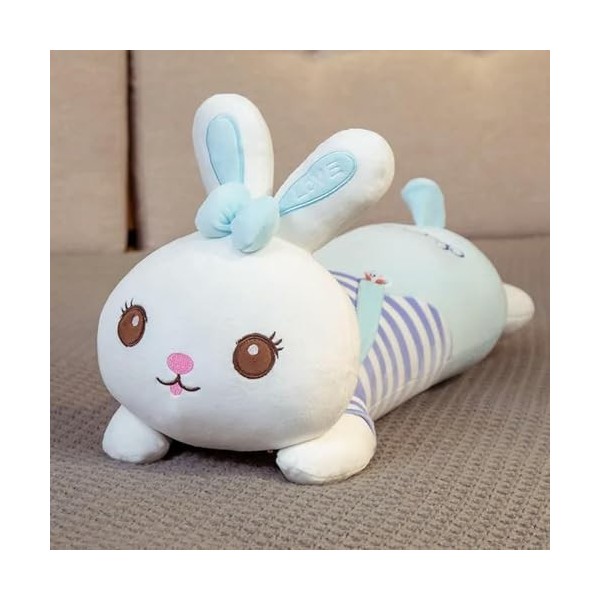 Haute Qualité Doux Lapin en Peluche Long Oreiller Doux en Peluche Bande Dessinée Animal Lapin Poupée Saint Valentin Cadeau po