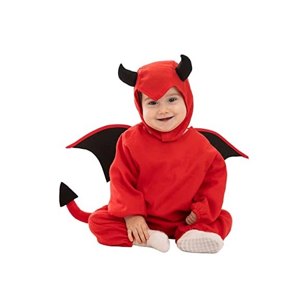 Funidelia | Déguisement diable pour bébé pour bébé Démons, Diables, Halloween, Horreur - Déguisement pour bébé et accessoires