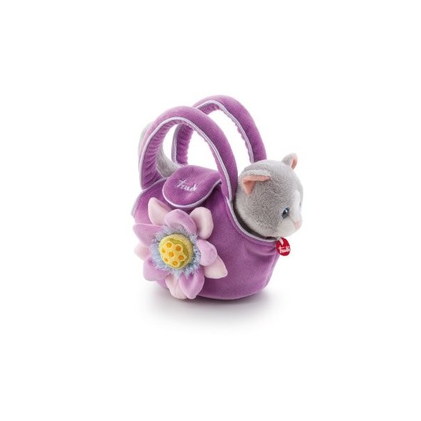 Trudi - 29729 - Peluche - Chaton dans Son Sac - 15 Cm