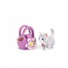 Trudi - 29729 - Peluche - Chaton dans Son Sac - 15 Cm