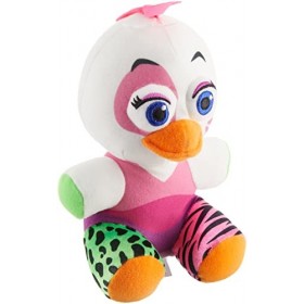 Funko Plush: Five Nights at Freddys FNAF - Pizza Plex-Glamrock Chica The Chicken - FNAF Pizza Simulator- Peluche à Collect