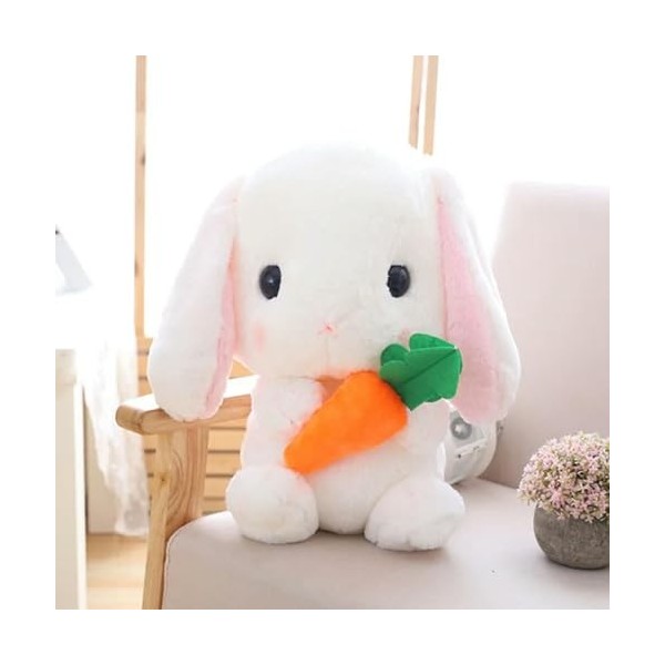 Big lop Oreille Lapin Peluche Poupée Jouet Mignon Lapin Poupée en Peluche Animal Lapin Apaisant Oreiller Enfants Cadeaux 43cm