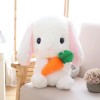 Big lop Oreille Lapin Peluche Poupée Jouet Mignon Lapin Poupée en Peluche Animal Lapin Apaisant Oreiller Enfants Cadeaux 43cm