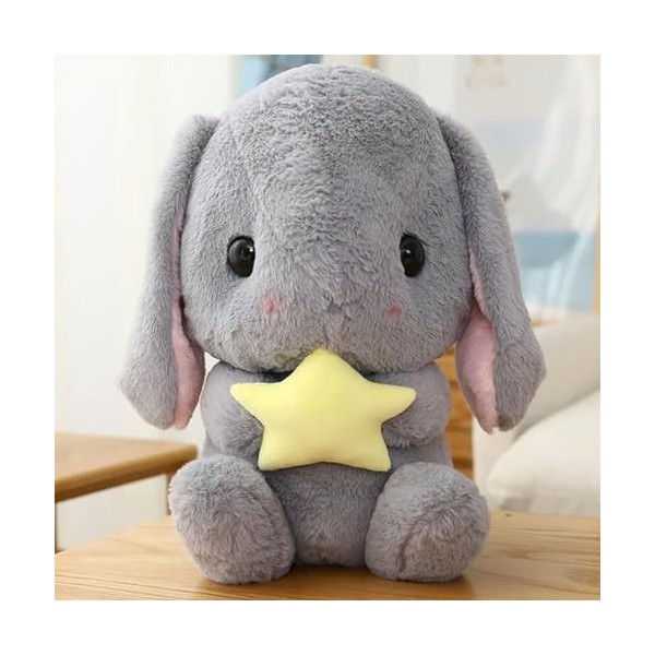 Big lop Oreille Lapin Peluche Poupée Jouet Mignon Lapin Poupée en Peluche Animal Lapin Apaisant Oreiller Enfants Cadeaux 43cm