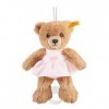 Steiff - 239540 - Doudou - Ours Dors Bien avec Boîte À Musique - Rose