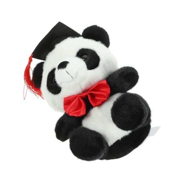 ibasenice Ours Panda De Remise des Diplômes Cadeau Dours De Remise des Diplômes Peluche De Remise des Diplômes Jouet Descarg