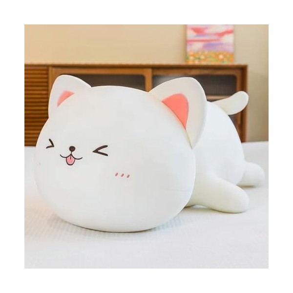 Mignon Géant Doux Chat en Peluche Oreiller Canapé Coussin Kawaii Peluche Jouet en Peluche Bande Dessinée Animal Poupée Mignon