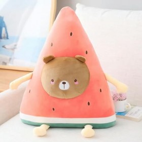 Mignon en Peluche pastèque Animal Oreiller Ours en Peluche Jouets Doux vers Le Bas Coton Plus decoracion Cadeau de Vacances 5