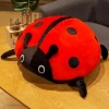 NOpinz Coccinelle Peluche Jouet en Peluche Dessin animé Insecte Coccinelle poupée Sieste Oreiller canapé décoration Enfants C