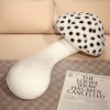 NOpinz Doux Moelleux Champignon Oreiller en Peluche Plante Kawaii Coussin de Dos Girly décoration de Chambre câlin Peluche Jo