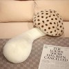 NOpinz Doux Moelleux Champignon Oreiller en Peluche Plante Kawaii Coussin de Dos Girly décoration de Chambre câlin Peluche Jo
