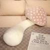 NOpinz Doux Moelleux Champignon Oreiller en Peluche Plante Kawaii Coussin de Dos Girly décoration de Chambre câlin Peluche Jo
