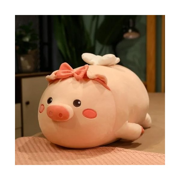 NOpinz Kawaii Ange Noeud Chat Lapin Peluche Jouet Dessin animé Animal Cochon Peluche poupée Repos Oreiller Chaise Coussin Cad