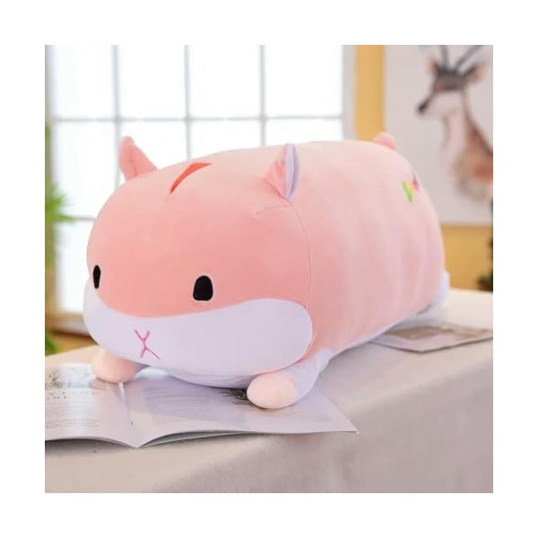 Dessin Animé D’Hiver Main Chaude Hamster Jouet en Peluche Hamster Mignon en Peluche Animal Oreiller Enfants Cadeau D’Annivers