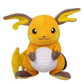 Pokemon Peluche Raichu 30 cm, Nouveaux Jouets 2021, sous Licence Officielle