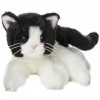 Bearington Collection Chat Tuxedo Noir et Blanc avec Peluche Domino 15 Pouces