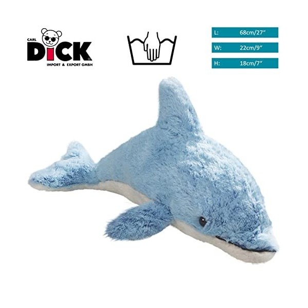 Carl Dick Peluche Dauphin 68cm 3274