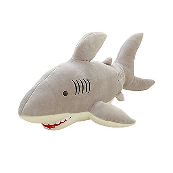 YunNasi Peluche Geante Requin Creative Animalen Jouets pour Enfants Cadeau pour la fête danniversaire No 120cm 