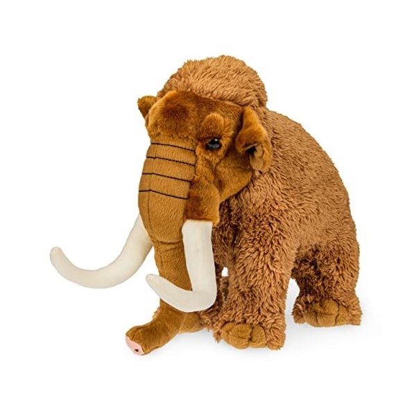 Uni-Toys - Mammut, grand - 29 cm hauteur - Éléphant en peluche, animal sauvage préhistorique - peluche, doudou