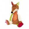 Sigikid 42841 Peluche Renard Patchwork Sweety pour Jouer et câliner en mélange de matériaux Doux pour bébés et Enfants, garço