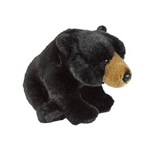 Ravensden Peluche Ours noir assis 28 cm