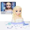 La Reine des Neiges, Elsa, Tête à Coiffer Deluxe, 18 Accessoires de Coiffure inclus, Jouet pour enfants dès 3 ans, Giochi Pre