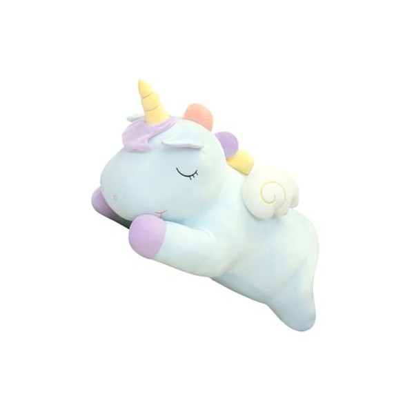 ibasenice 1 Pc Oreiller Licorne Coussin doreiller Jouet Coussin Oreiller Animal Géant Poupée en Peluche Poupées De Trucs Pel