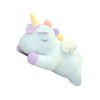 ibasenice 1 Pc Oreiller Licorne Coussin doreiller Jouet Coussin Oreiller Animal Géant Poupée en Peluche Poupées De Trucs Pel