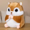 SaruEL Hamster Mignon en Peluche Animal Kawaii Peluche Souris poupée Enfants Jouets Meilleur Enfant Cadeau de Noël Nouvel an 