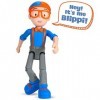 Blippi Talking Figure, 9-inch Articulated Toy with 8 Sounds and Phrases, Poseable Figure Inspired by Popular Youtube Edutaine
